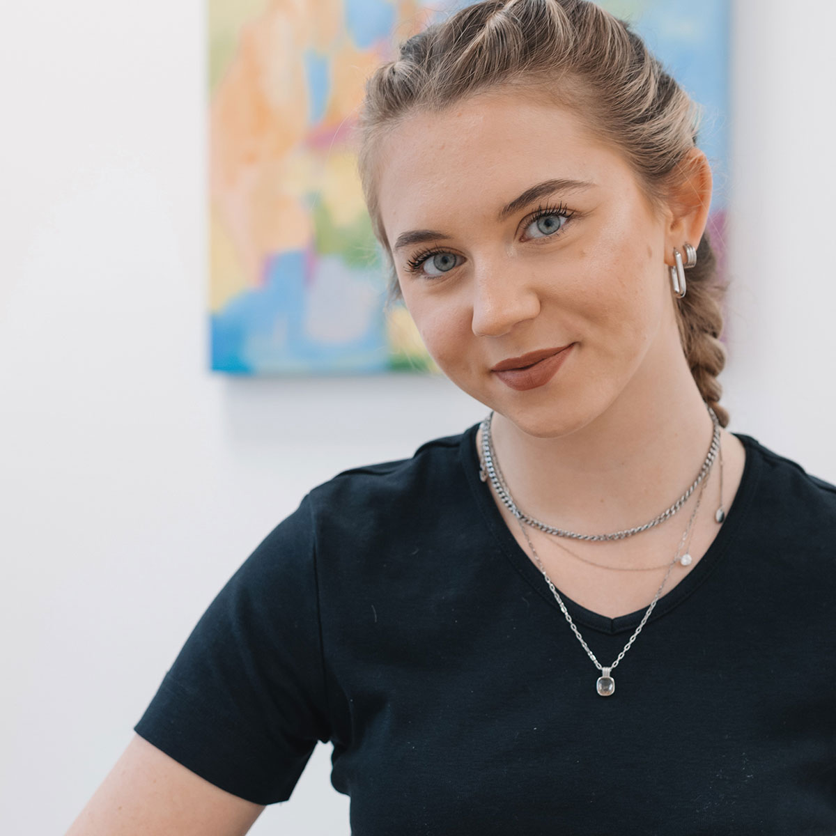 Auszubildende Angelina Waldick